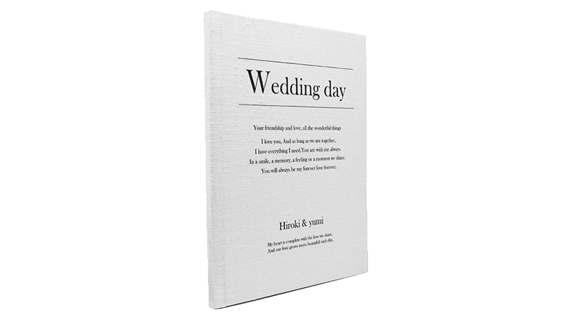wedding day I ウェディングデイ